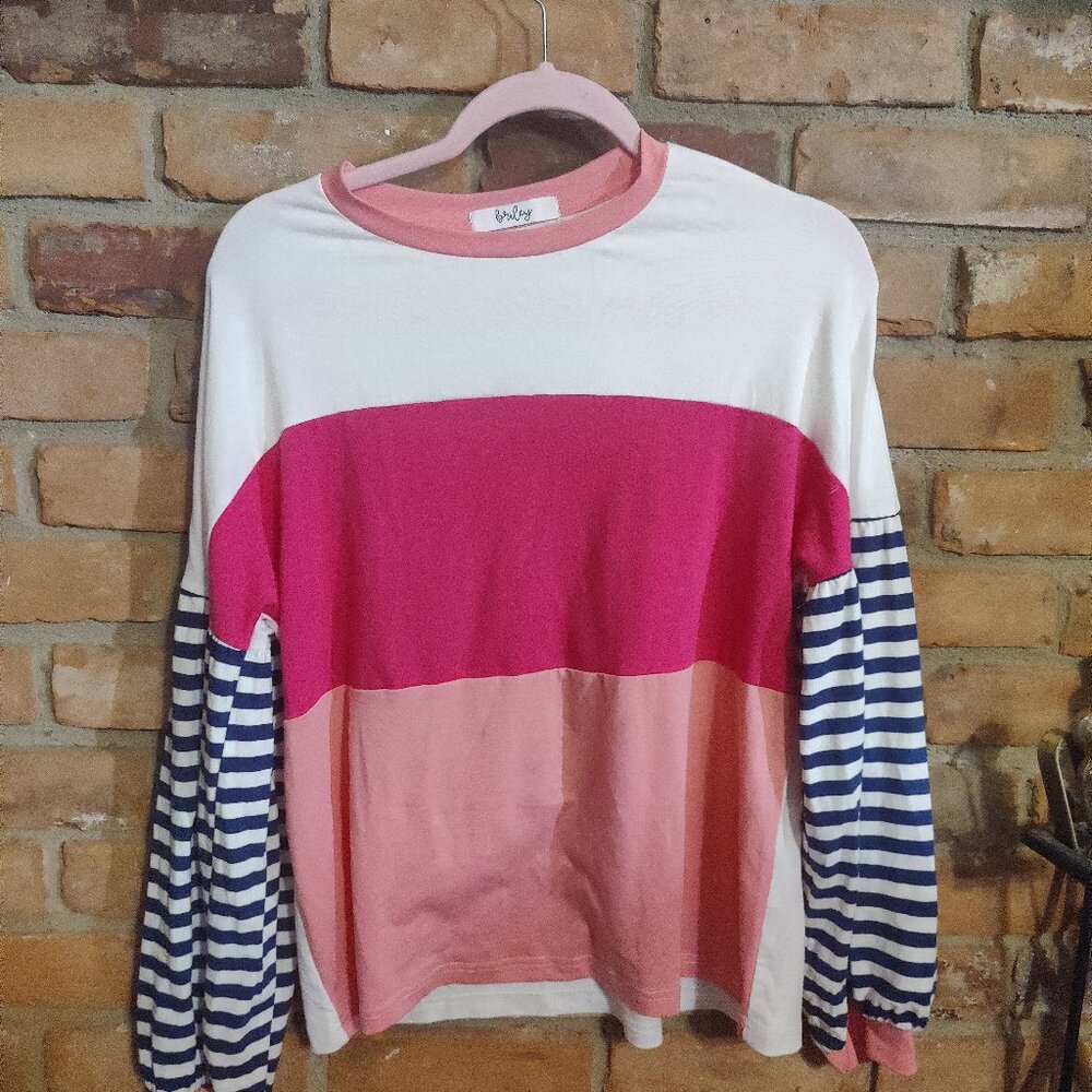 Ladies Long Sleeved Shirt Vibrant Colors